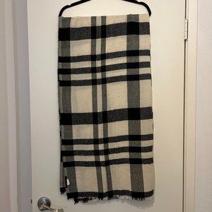 Banana Republic Wool Plaid Scarf